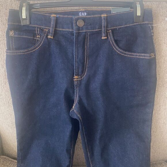 GAP Denim Boy's High Stretch Skinny Leg Adjustable Waist Jeans Size Regular 14 - Picture 3 of 11